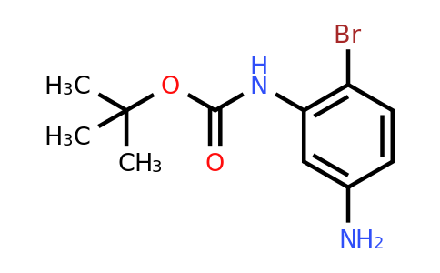 CAS 885270-68-8 | (5-Amino-2-bromo-phenyl)-carbamic acid tert-butyl ester