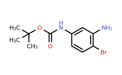 CAS 885270-70-2 | (3-Amino-4-bromo-phenyl)-carbamic acid tert-butyl ester