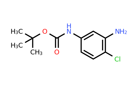 CAS 885270-73-5 | (3-Amino-4-chloro-phenyl)-carbamic acid tert-butyl ester