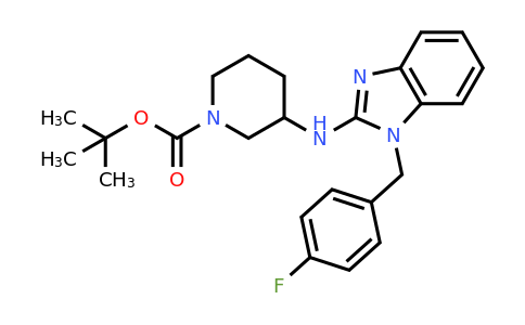 CAS 885270-89-3 | 1-Boc-3-[1-(4-fluoro-benzyl)-1H-benzoimidazol-2-ylamino]-piperidine