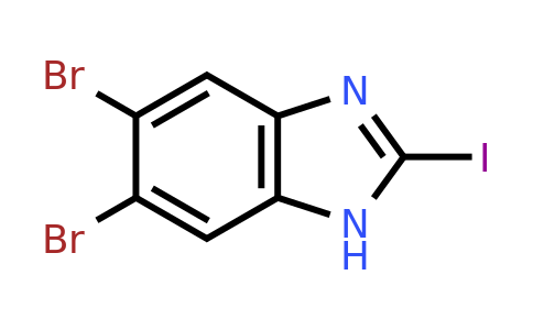 CAS 885270-95-1 | 5,6-Dibromo-2-iodo-1H-benzoimidazole