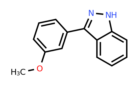 CAS 885271-14-7 | 3-(3-Methoxy-phenyl)-1H-indazole