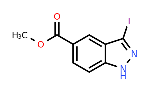 CAS 885271-25-0 | 3-Iodo-1H-indazole-5-carboxylic acid methyl ester