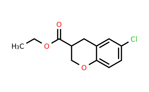 CAS 885271-36-3 | 6-Chloro-chroman-3-carboxylic acid ethyl ester