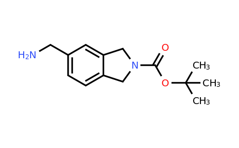 CAS 885271-40-9 | Tert-butyl 5-(aminomethyl)isoindoline-2-carboxylate
