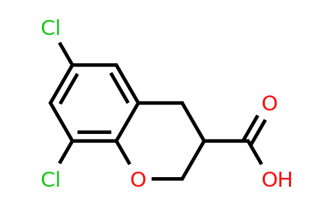 CAS 885271-47-6 | 6,8-Dichloro-chroman-3-carboxylic acid