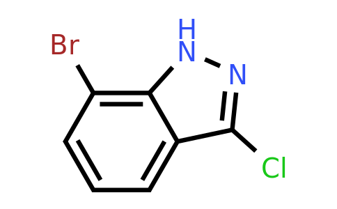CAS 885271-75-0 | 7-bromo-3-chloro-1H-indazole