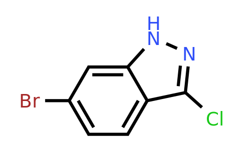 CAS 885271-78-3 | 6-bromo-3-chloro-1H-indazole