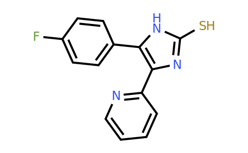 CAS 885271-83-0 | 5-(4-Fluoro-phenyl)-4-pyridin-2-yl-1H-imidazole-2-thiol