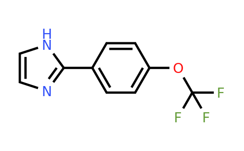 CAS 885271-86-3 | 2-(4-Trifluoromethoxy-phenyl)-1H-imidazole