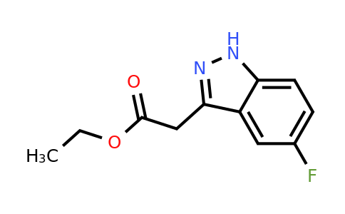 CAS 885271-93-2 | (5-Fluoro-1H-indazol-3-YL)-acetic acid ethyl ester
