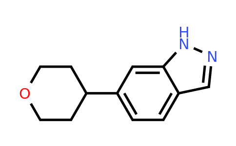 CAS 885272-18-4 | 6-(Tetrahydro-pyran-4-YL)-1H-indazole