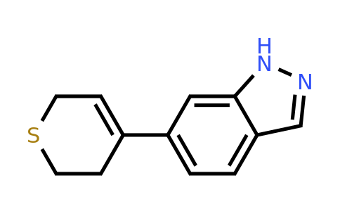 CAS 885272-24-2 | 6-(3,6-Dihydro-2H-thiopyran-4-yl)-1H-indazole