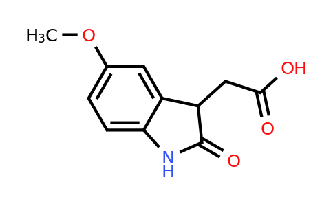 CAS 885272-25-3 | (5-Methoxy-2-oxo-2,3-dihydro-1H-indol-3-YL)-acetic acid