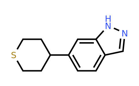 CAS 885272-27-5 | 6-(Tetrahydro-thiopyran-4-yl)-1H-indazole