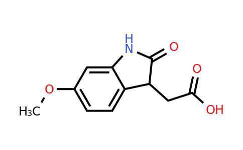 CAS 885272-28-6 | (6-Methoxy-2-oxo-2,3-dihydro-1H-indol-3-YL)-acetic acid