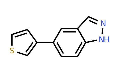 CAS 885272-41-3 | 5-Thiophen-3-YL-1H-indazole