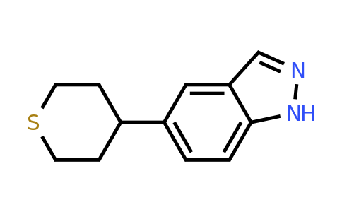 CAS 885272-59-3 | 5-(Tetrahydro-thiopyran-4-YL)-1H-indazole