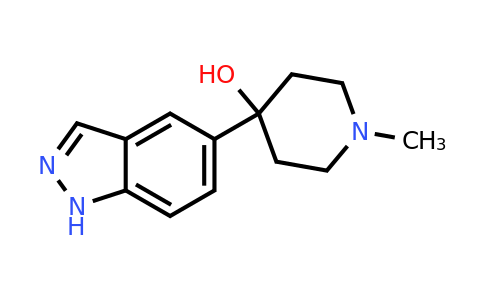 CAS 885272-62-8 | 4-(1H-Indazol-5-YL)-1-methyl-piperidin-4-ol