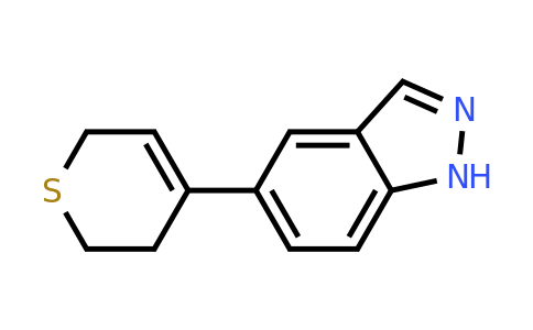 CAS 885272-64-0 | 5-(3,6-Dihydro-2H-thiopyran-4-YL)-1H-indazole