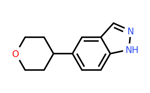 CAS 885272-70-8 | 5-(Tetrahydro-pyran-4-YL)-1H-indazole