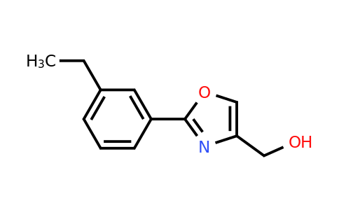 CAS 885272-71-9 | [2-(3-Ethyl-phenyl)-oxazol-4-YL]-methanol