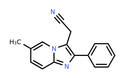 CAS 885272-76-4 | (6-Methyl-2-phenyl-imidazo[1,2-a]pyridin-3-yl)-acetonitrile