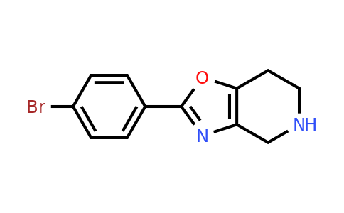 CAS 885272-77-5 | 2-(4-Bromo-phenyl)-4,5,6,7-tetrahydro-oxazolo[4,5-C]pyridine