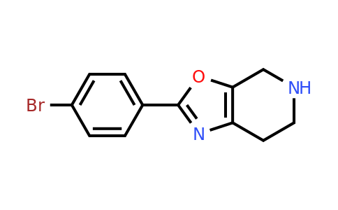 CAS 885272-79-7 | 2-(4-Bromo-phenyl)-4,5,6,7-tetrahydro-oxazolo[5,4-C]pyridine