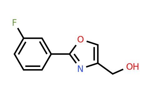 CAS 885272-81-1 | [2-(3-Fluoro-phenyl)-oxazol-4-YL]-methanol
