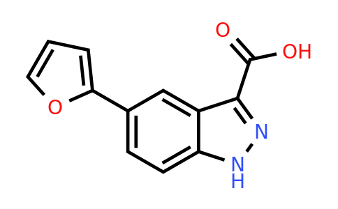 CAS 885272-92-4 | 5-Furan-2-YL-1H-indazole-3-carboxylic acid