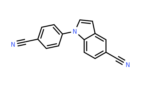 CAS 885273-02-9 | 1-(4-Cyano-phenyl)-1H-indole-5-carbonitrile