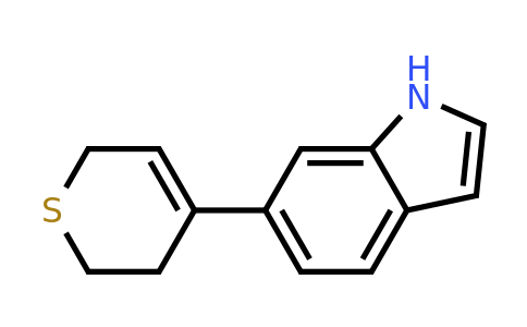 CAS 885273-10-9 | 6-(3,6-Dihydro-2H-thiopyran-4-YL)-1H-indole
