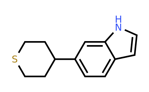 CAS 885273-12-1 | 6-(Tetrahydro-thiopyran-4-YL)-1H-indole