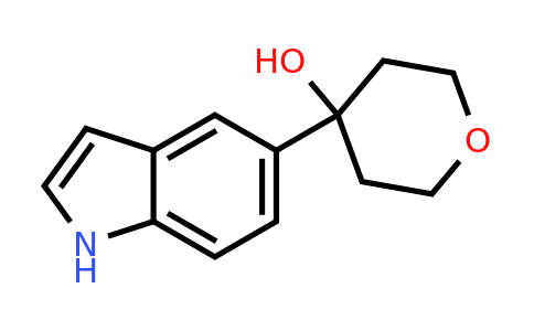 CAS 885273-22-3 | 4-(1H-Indol-5-yl)-tetrahydro-pyran-4-ol
