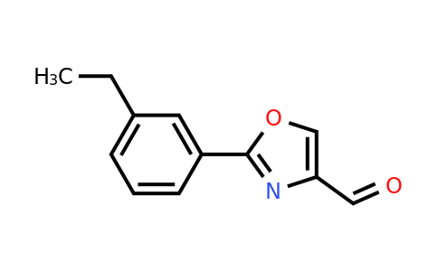 CAS 885273-23-4 | 2-(3-Ethyl-phenyl)-oxazole-4-carbaldehyde