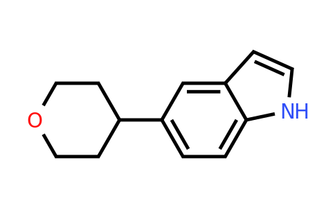 CAS 885273-27-8 | 5-(Tetrahydro-2H-pyran-4-YL)-1H-indole