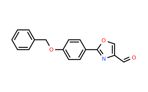 CAS 885273-30-3 | 2-(4-Benzyloxy-phenyl)-oxazole-4-carbaldehyde