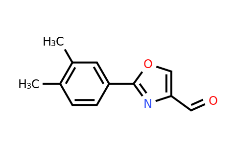 CAS 885273-32-5 | 2-(3,4-Dimethyl-phenyl)-oxazole-4-carbaldehyde