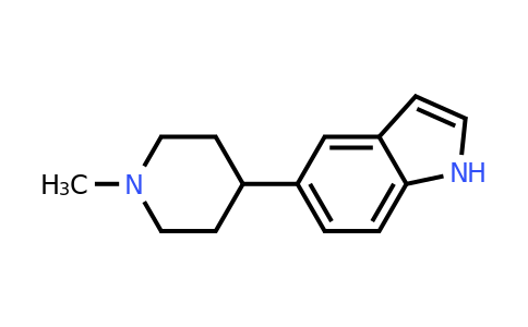 CAS 885273-33-6 | 5-(1-Methyl-piperidin-4-YL)-1H-indole