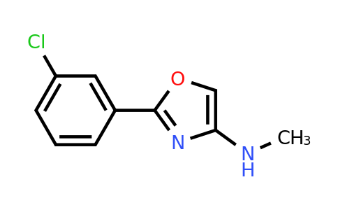 2-(3-Chloro-phenyl)-oxazol-4-YL-methylamine
