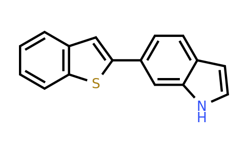 CAS 885273-41-6 | 6-(Benzothiophen-2-yl)-1H-indole