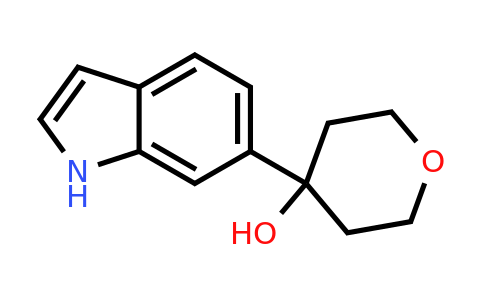 CAS 885273-47-2 | 4-(1H-Indol-6-yl)-tetrahydro-pyran-4-ol