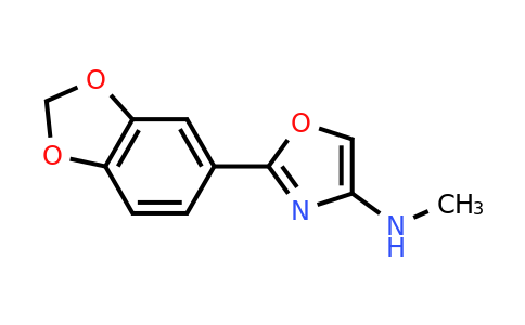 CAS 885273-48-3 | 2-Benzo[1,3]dioxol-5-YL-oxazol-4-YL-methylamine