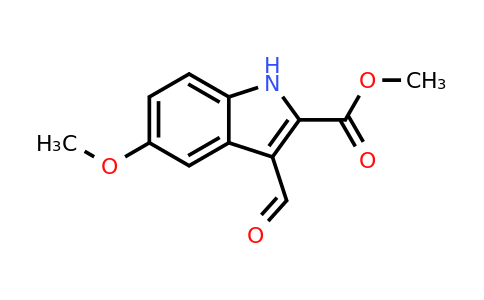 CAS 885273-51-8 | Methyl 3-formyl-5-methoxy-1H-indole-2-carboxylate