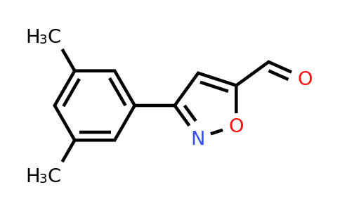 CAS 885273-60-9 | 3-(3,5-Dimethyl-phenyl)-isoxazole-5-carbaldehyde
