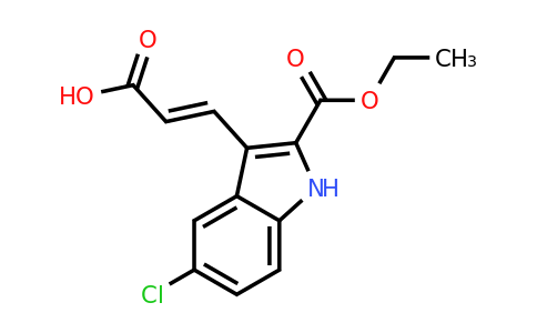 CAS 885273-63-2 | Ethyl 3-(2-carboxy-vinyl)-5-chloro-1H-indole-2-carboxylate