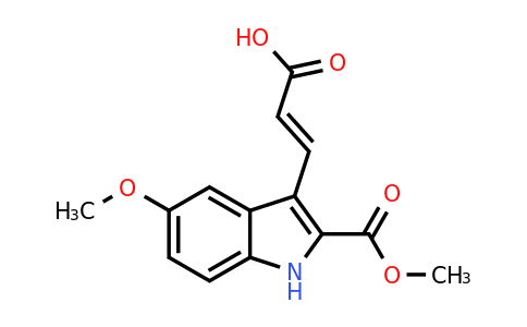 CAS 885273-71-2 | Methyl 3-(2-carboxy-vinyl)-5-methoxy-1H-indole-2-carboxylate