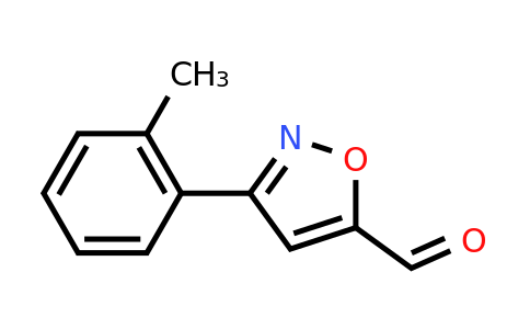 CAS 885273-90-5 | 3-O-Tolyl-isoxazole-5-carbaldehyde