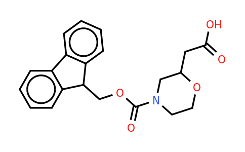 CAS 885273-97-2 | 2-(4-N-Fmoc-morpholin-2-YL)acetic acid